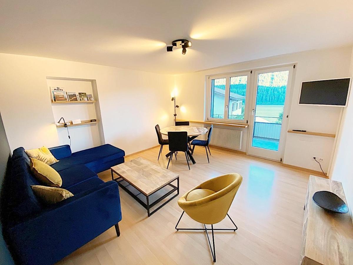 70M2 Mit Seeblick, Balkon, Serlas, Parkplatz - S11,1 Sankt Moritz Zewnętrze zdjęcie