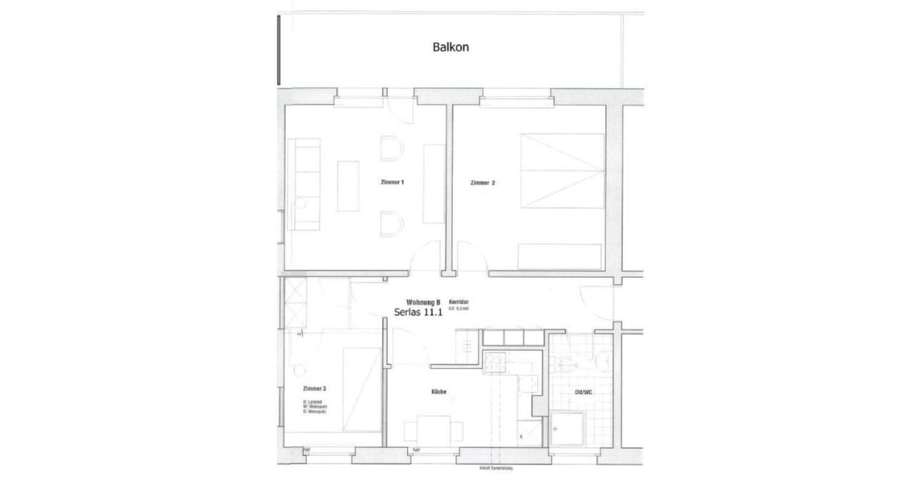 70M2 Mit Seeblick, Balkon, Serlas, Parkplatz - S11,1 Sankt Moritz Zewnętrze zdjęcie